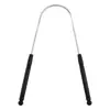 Raspador de Lengua en Forma de U de Acero Inoxidable Limpiador de Recubrimiento Lingual Raspador de Lengua Cuidado Bucal Higiene Oral Fabricante Profesional Venta Directa
