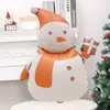 Nuevo Muñeco de Nieve Navideño Mate Anciano Muletas Ciervo Navideño Globo de Película de Aluminio Tienda Decoración de Fiesta Navideña Arreglo