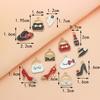 Fabricante de Accesorios de Joyería Estilo Chanel, Venta al por Mayor de Joyería DIY Hecha a Mano de Aleación, Accesorios de Joyería DIY con Goteo de Aceite Transfronterizos