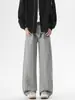 Ropa Popular para Hombre / Pantalones Casuales Nuevos de Primavera, Algodón Puro, Cintura Semi-Elástica con Cinturón de Botón, Estilo High Street Americano, Pantalones Largos