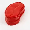 Hecha a medida por el fabricante, bolsa de maquillaje portátil con forma de labios rojos, estuche para guardar labiales, bolsa pequeña para bálsamo labial, adecuada para el uso diario, con un encanto juvenil
