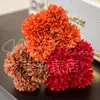 Flor Artificial Ramo Individual Crisantemo Sala de Estar Hogar Mesa de Comedor Arreglo Floral Fotografía de Flores Artificiales Accesorios de Flores Falsas Fabricante Mayorista