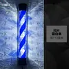 Luz Giratoria LED para Salón de Belleza, Luz de Letrero para Salón de Peluquería, Luz Publicitaria de Pared para Barbería, Resistente a la Lluvia y al Sol, Metabo Gratis