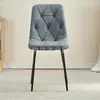 Silla de recepción para sala de conferencias de hotel personalizada con respaldo de cojín suave simple, silla de recepción y reunión de hotel, silla de comedor