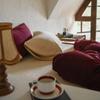 Conjunto de quatro peças de veludo francês quente do sul de inverno, lençol de cama de veludo coral vintage com flange e capa de edredom