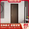 Fábrica Personalizada Venta al por Mayor Personalizada Puerta Interior Proyecto Hotel Puerta Ecológica Madera Compuesta Puerta Completa para Dormitorio Puerta de Madera