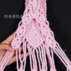 Bolsa de Red para Juguetes Nueva de Moda Transfronteriza Tejida a Mano Almacenamiento de Muñecas para Habitación Infantil Hamaca Tapiz de Pared Personalización