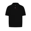 Jia Yi Ku 2026 Nova Camisa Polo de Verão de Manga Curta Slim-Fit Estilo Coreano Estilo Old Money com Gola Reversível, Camisa Básica de Luxo Leve