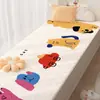 Alfombra de Bahía de Dibujos Animados, Adecuada para Todas las Estaciones, Uso Doméstico, Resistente a las Manchas, Fácil de Mantener, Alfombra de Mesita de Noche para Dormitorio, Alfombra Antideslizante para Repisa de Balcón
