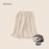 Ropa para Niños Bangxuan Pantalones de Pana Integrada Cálidos para Niños de Pierna Ancha Invierno Nuevo Pantalones Casuales para Niños Pequeños Pantalones Dulces para Niñas