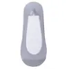 Calcetines Invisibles de Algodón Puro para Mujer, Antideslizantes, Transpirables, de Seda de Hielo Fina, de Corte Bajo, para Verano