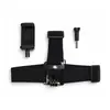 Set de Accesorios Gopro Accesorios para Cámara Deportiva de Exterior Correa de Pecho Gopro Tres Bandas Elásticas para la Cabeza Accesorios para Ciclismo al Aire Libre