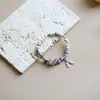 Jingdezhen nova pulseira de cerâmica pulseira de coração de menina infantil círculo único joia desenho animado fofo suprimento de barraca atacado