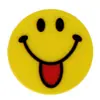 Série de Emojis Fofos Transfronteiriços Charms para Sapatos Borracha Macia de PVC Acessórios para Sapato Crocs Tira de Pulso Destacável Acessórios Decorativos