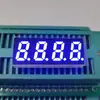 Suministro Directo de Fábrica Tubo Digital de Dígitos de 0.71 pulgadas Doble Fila 12 Pies Cátodo Común Luz Azul Pantalla Digital para Instrumentos