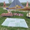Camping cobertor piquenique tapete de pano ao ar livre camping cobertor decorativo Internet celebridade toalha de mesa engrossado multifuncional tapete de chão estilo