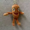Colgante de Peluche Shan Hai Jing Lindo Tiburón Mono Juguete de Peluche Llavero Colgante Encanto para Bolso Muñeca Peluche
