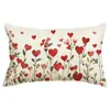 Funda de Almohada para el Día de San Valentín Transfronteriza, Decoración de Ambiente Festivo, Funda de Cojín para Sofá del Hogar, Funda de Cojín para Dormitorio con Estampado de Amor