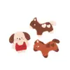 Nuevos Accesorios de Ropa para Niños Parches de Plumas Adhesivos para Decoración Dibujos Animados Cachorro Lindo Corazón Pony Bordado Adhesivos de Tela