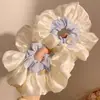 2026 Nuevo Estilo Coletero para Cola de Caballo Goma Grande Accesorio para el Cabello Flor para Moño Grande Banda Elástica Accesorio Versátil para el Cabello