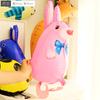 Cumpleaños de Bebé Dibujos Animados Mascota Globo Animales Caminantes Caminando Fiesta de Un Año Decoración Arreglo Jaula de Gallinas