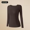 Ropa de otoño ropa de belleza para la piel ropa para damas chica gordita talla grande 200 kg capa base sin costuras cálida camisa delgada suéter otoño e invierno