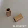 Suministros del Fabricante Tapones Metálicos Rectos para Cordones de Sudaderas y Pantalones Casuales, Accesorios de Botón Antideslizantes, Clips para Extremos de Cordón y Sujetadores para Extremos de Cordón