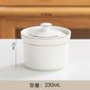 Olla para Estofado Nido de Pájaro Olla de Cerámica para Sopa Recipiente Impermeable para Huevo al Vapor con Tapa Postre Saludable Snack Shaxian Olla para Estofado Olla Interior Creativa