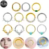 Gabe Joyería de Piercing de Aleación de Titanio G23 Transfronteriza Europea y Americana Anillo de Nariz Personalizado de Astas de Ciervo Aro de Nariz para Uso Transfronterizo de Comercio Exterior