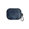 Apple Airpodspro3 Textura de Cuero Aceitoso Retro Cubierta Protectora para Auriculares Bluetooth Generación Pro2 Generación 3 Generación 4 Estuche Duro
