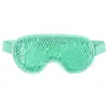 Máscara de gel para os olhos com bolinhas de gel, compressa quente para dormir, máscara para os olhos reutilizável, máscara para os olhos com bolinhas de gel para compressa fria e quente, atacado