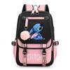 Mochila escolar para estudiantes de primaria para estudiantes de secundaria mochila mochila gran capacidad caricatura niños linda bolsa para llevar