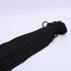 Cordón de Cintura Elástica Baja de Poliéster Blanco y Negro en Stock, Cordón para Sombrero, Accesorios para Prendas de Vestir, Cordón de Cintura con Cordón para Ropa