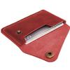 Monedero Retro de Cuero PU Mini Monedero con Broche Bolsa para Tarjetas de Acceso Tarjetero Portátil para Tarjetas de Negocio