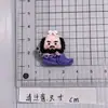 Linda Versión Q del Viaje al Oeste Pegamento de Crema Pasador Hecho a Mano Funda para Teléfono Móvil Hebilla de Zapato Accesorios Dibujos Animados DIY Accesorios de Resina Joyería