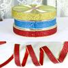 Fita de decoração de Natal Fita de Natal Fita de Natal Decoração de árvore de Natal Acessórios Fita de laço de Natal Atacado