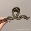 Presilha de Cabelo Marrom Chocolate de Alta Qualidade, Acessório de Cabelo Versátil de Alta Qualidade, Acessório de Cabeça Elegante e Sofisticado, Presilha de Cabelo Novo Estilo 2025, Versátil