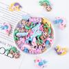 Nuevos accesorios de resina con dibujos de sirena, pegamento en crema para bricolaje, parche para carcasa de teléfono móvil, accesorios para el cabello, material de tarjeta adhesiva, pegatinas para tazas de agua