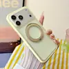 Adecuado para iPhone 18 Pro Max, funda de teléfono con soporte magnético de acabado mate, cubierta Apple 17 de protección total anticaídas