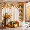Cortina de Chuveiro para Banheiro Tecido Impermeável Cortina Personalizada para Banheiro Sem Furos Cortina Antimofo Cortina de Porta Cortina de Pendurar Cortina de Divisória para Chuveiro