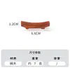 Soporte Creativo para Palillos de Madera Maciza Reposapalillos Estilo Japonés Almohada de Madera para Palillos Hotel Restaurante Soporte Doble Propósito Ensamblado de Madera Maciza