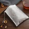 Paquete de 100 Bolsas de Té, Bolsas Coladoras para Sopa, Bolsas para Preparar Té, Bolsas de Tela No Tejida, Material de Grado Alimenticio, Biodegradable