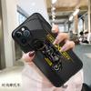 Adecuado para Funda de Teléfono iPhone 14 13 Pro Nuevo Modelo Vidrio Apple 17 Pro Oso Violento 15 Pareja 12 Dibujo Animado