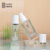 Botella Nueva de Base Líquida 40g Transparente de Pared Gruesa Cuadrada Tipo Prensa Dispensador de Loción Material de Empaque para Botella de Crema BB Esencia