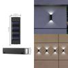 Luces Solares para Exteriores Luces Decorativas para Paisajismo de Patios Casa Balcón Valla de Jardín Luces de Pared Resistentes a la Lluvia Lavadoras de Pared
