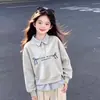 Moda Diária Outono Estilo Coreano Patchwork Listrado Gola Polo Falso Duas Peças Conjunto de Duas Peças Calças de Cintura Alta Largas