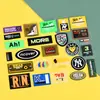 Impresión de Etiquetas de Marca de Goma Suave de PVC Transfronteriza, Etiquetas de Ropa Personalizadas, Equipaje, Zapatos, Sombreros, Logotipo Escolar, Etiquetas con Logotipo Personalizado