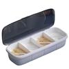 Caja de condimentos de plástico Camellia, suministros de cocina para el hogar, conjunto de tanque de condimentos todo en uno combinado sellado para el hogar, condimentos