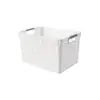 Cesto Vazado para Armazenamento de Lanches Cesto para Armazenamento de Diversos de Mesa para Casa Dormitório Armazenamento para Banheiro Cesto Organizador para Armário de Cozinha
