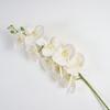 Arranjo de Flores de Orquídea Borboleta Artificial com 9 Cabeças para Decoração de Casa, Decoração de Casamento, Adereços de Fotografia, Vaso, Flores Artificiais, Decoração de Casa